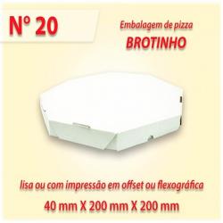 EMBALAGENS P/ PIZZA BROTINHO PCT 25 UN