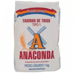 FARINHA DE TRIGO ANACONDA 1 KG