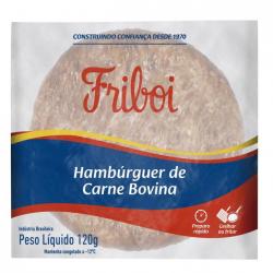 HAMBURGUER DE CARNE CONG FRIBOI 36X120 G