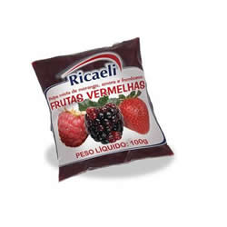 POLPA DE FRUTAS VERMELHAS RICAELI