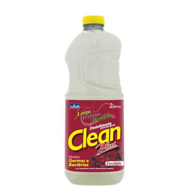 DESINFETANTE CLEAN PLUS - EUCALIPTO 2 L