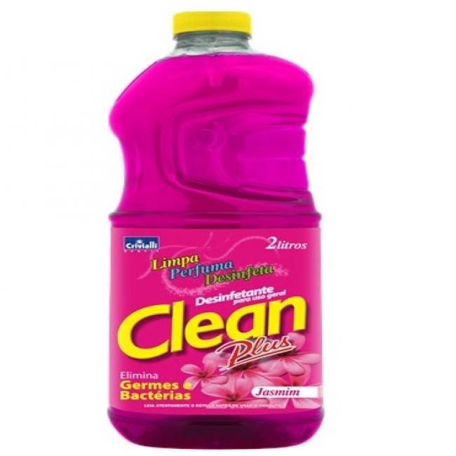 DESINFETANTE CLEAN PLUS - JASMIM 2L