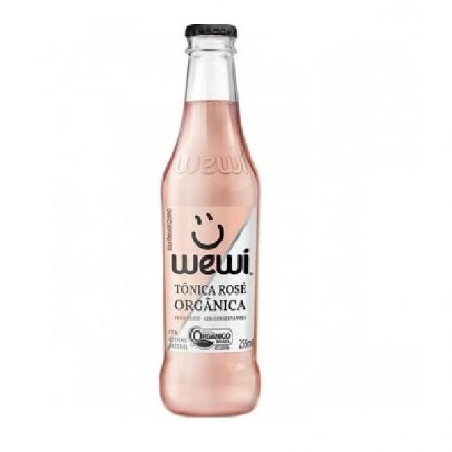 AGUA TONICA ROSE WEWI L NECK 255 ML FD 6