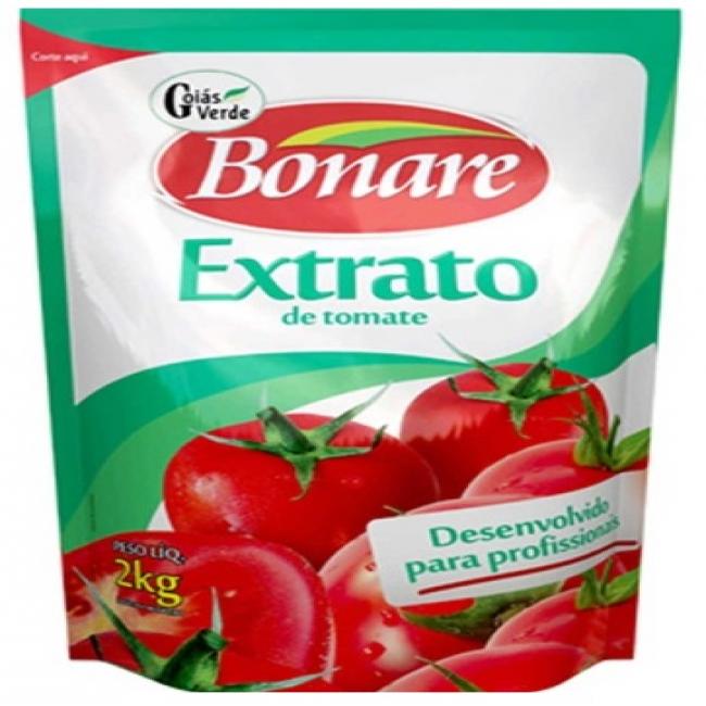 EXTRATO DE TOMATE BONARE SACHE 2 KG