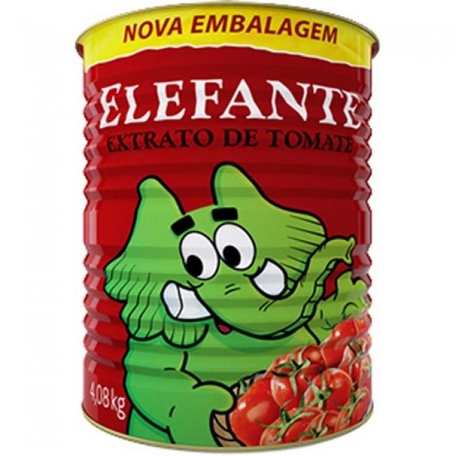 EXTRATO DE TOMATE ELEFANTE LT 4,08 KG