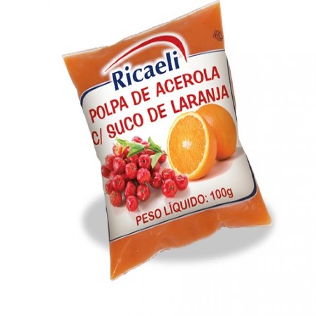 POLPA DE FRUTA ACEROLA C/ LAR RICAELI