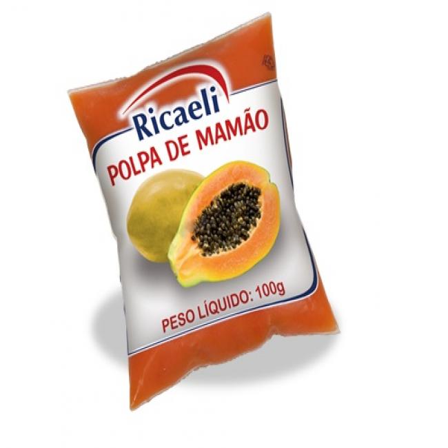 POLPA DE FRUTA MAMAO RICAELI