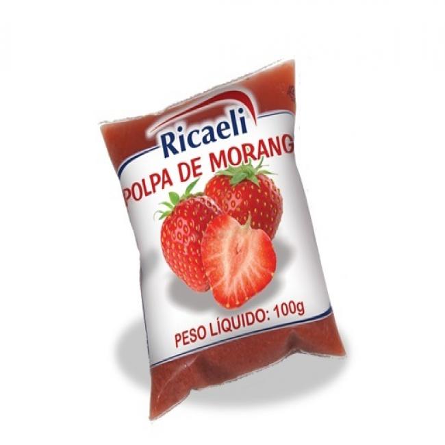 POLPA DE FRUTA MORANGO RICAELI