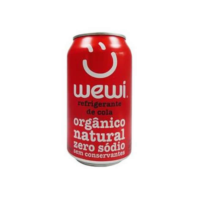 REFRIGERANTE COLA WEWI LATA 350ML 12 UNIDADES