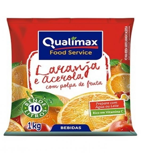 SUCO DE ACER C/ LARANJA QUALIMAX PCT 1KG