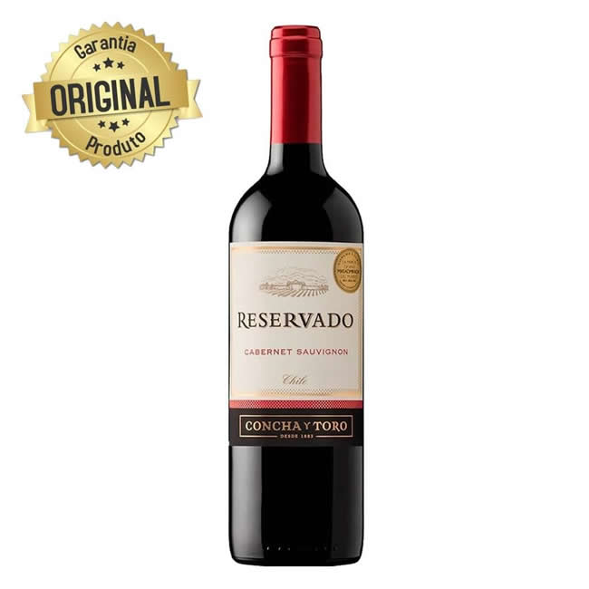 VINHO TINTO CABERNET CONCHA Y TORO 750ML