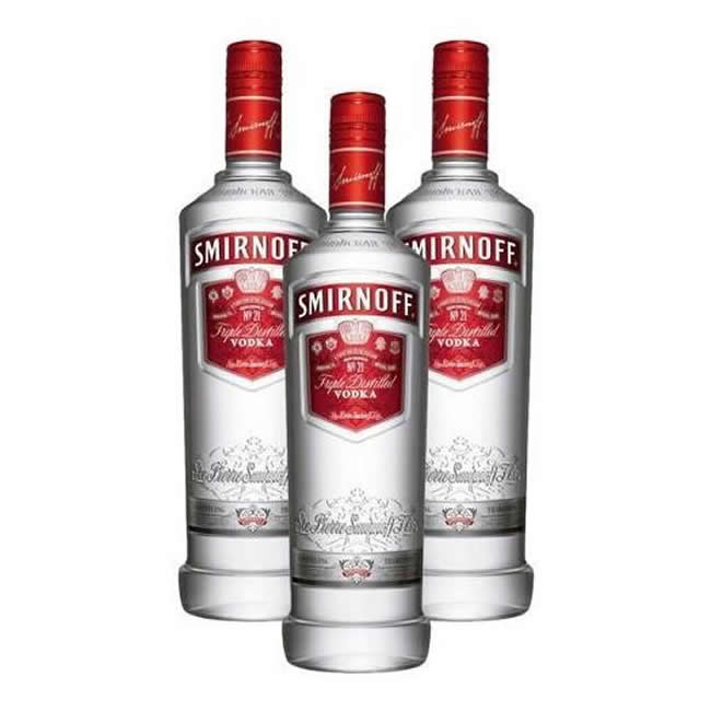 VODKA SMIRNOFF 998 ML